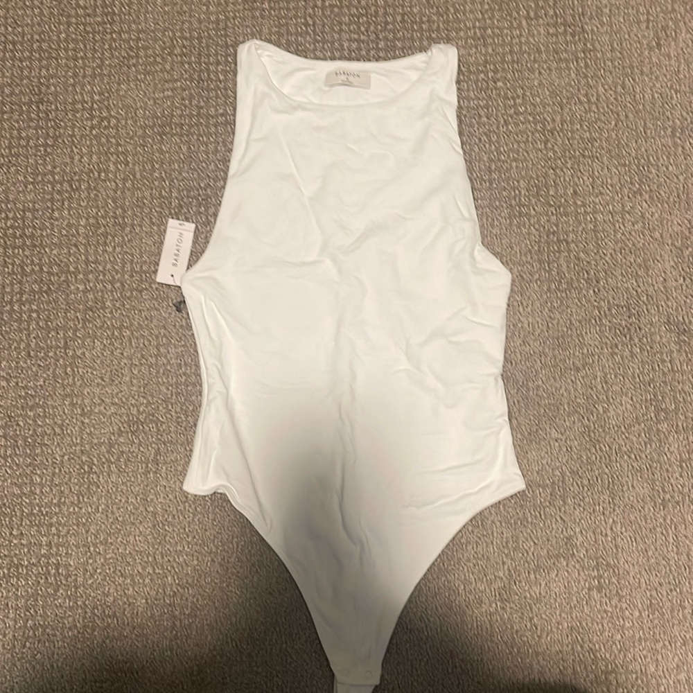High Neck Babaton Bodysuit